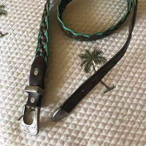 Vintage Western Belt. Hand made. lenght 40 inches.